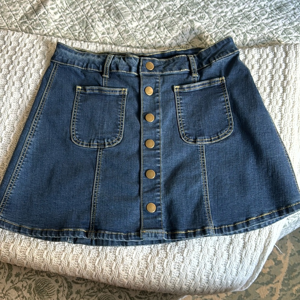 Altar’d State Denim Skirt